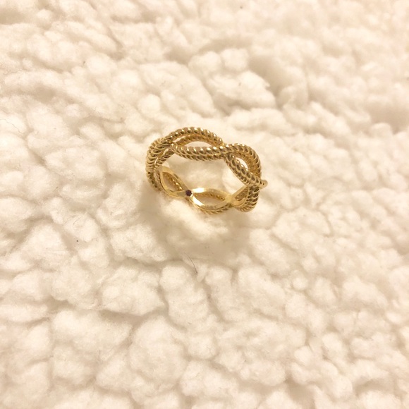 SOLD!!!Roberto Coin 18k yellow gold ring 6.75 - Picture 2 of 4